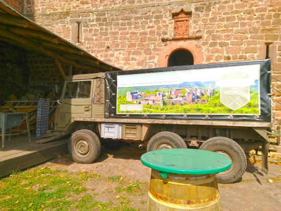 Auf dem Höhenweg zur Madenburg 2019